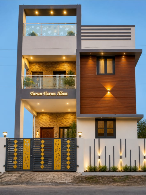 Modern Duplex Residence